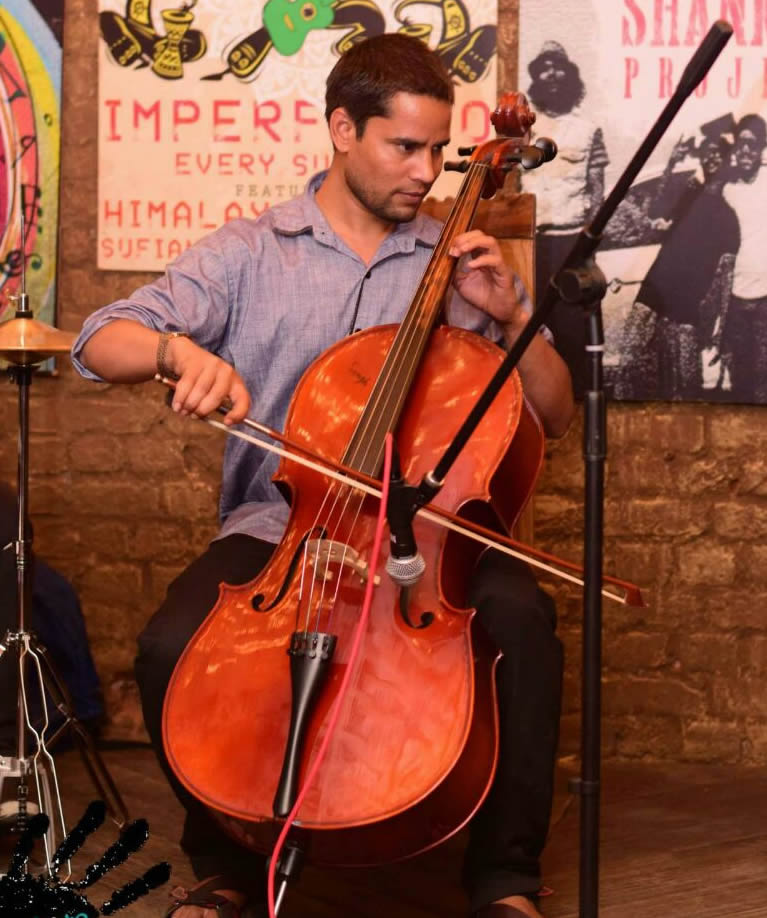 indian cello player nagpur india